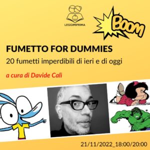 FUMETTO FOR DUMMIES_20 fumetti imperdibili di ieri e di oggi_a cura di Davide Calì